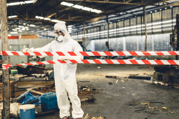 Professional Crime Scene Cleanup technician working in Fresno, CA